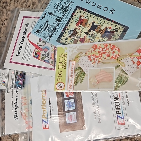 24 craft patterns assorted lot - Picture 6 of 8